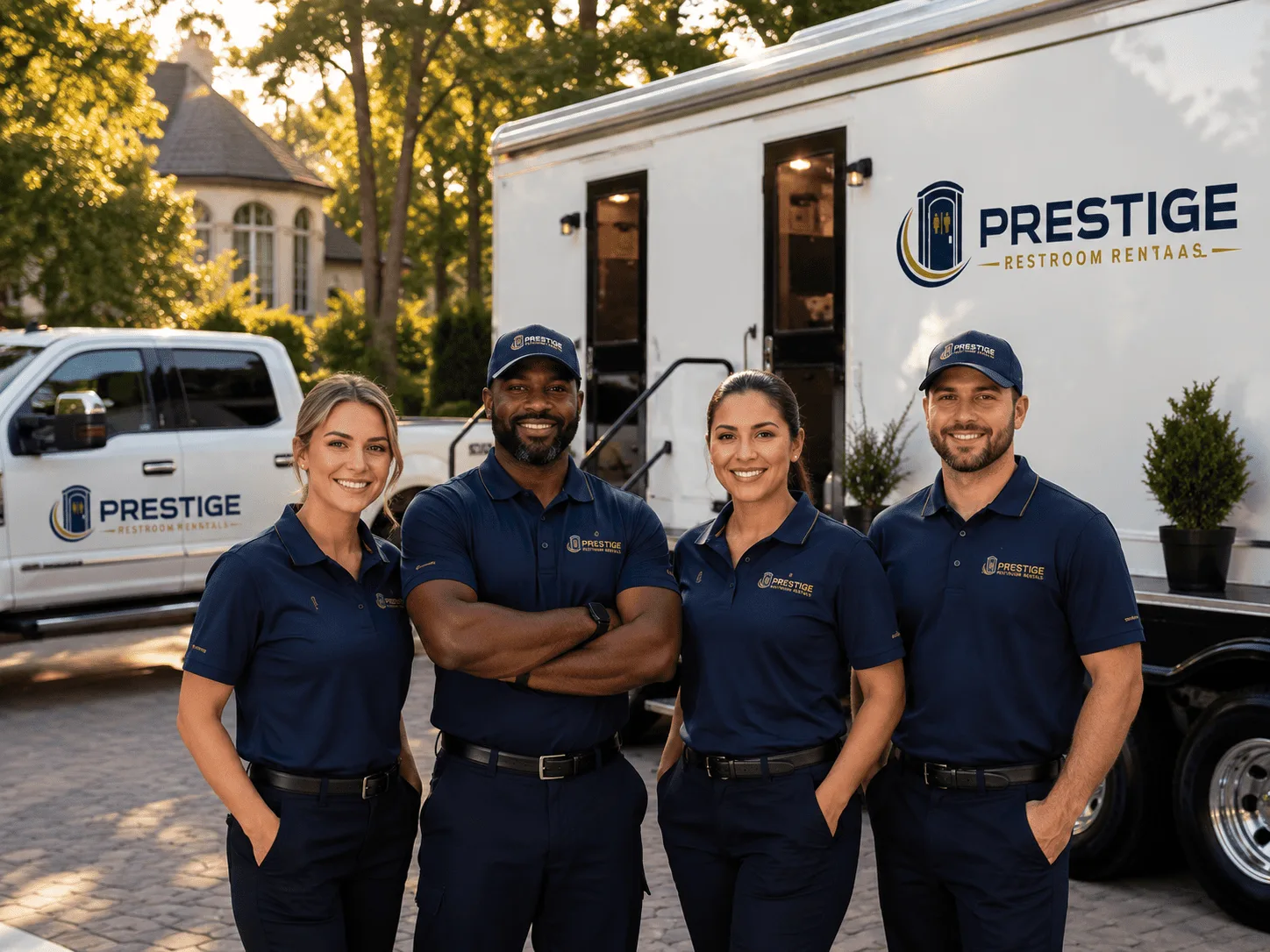 Trusted Luxury Portable Restrooms company in Leopolis, WI
